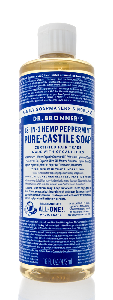 castile soap for washing your hair